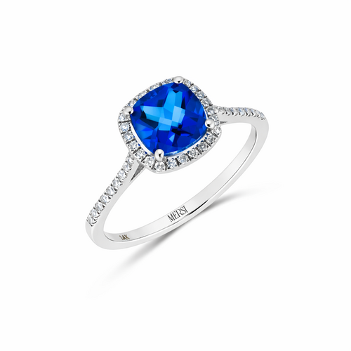 DIAMOND SAPPHIRE RING