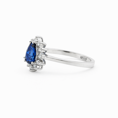Diamond Sapphire Ring