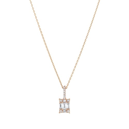 PIRLANTA 0.53 CT BAGET KOLYE