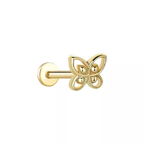 Zarif Kelebek Tragus Küpe