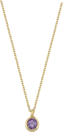 AMETİST TAŞLI KOLYE