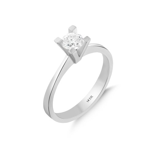 PIRLANTA TEKTAŞ YÜZÜK 0.35 CT. (İÇYAZI)