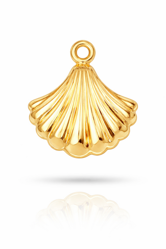 PRINTED SEASHELL CHARM