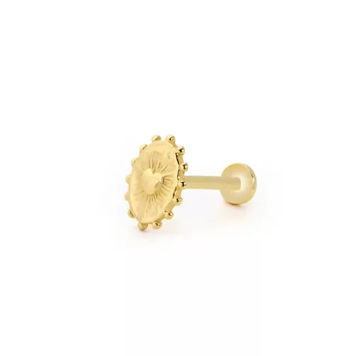 Aura Kalp Tragus Küpe