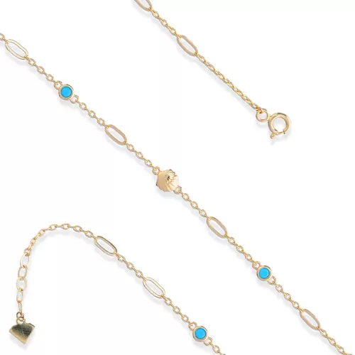 FİRUZE İSTİRİDYE BİLEKLİK