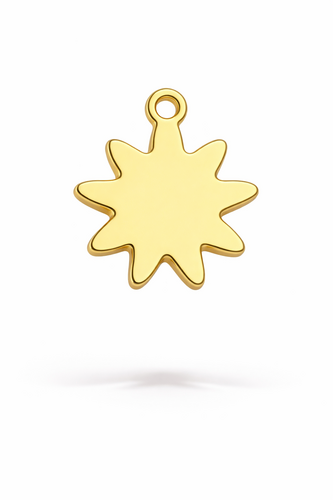 EIGHT-POINTED STAR CHARM PENDANT