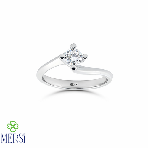 0.50 CT SOLITAIRE DIAMOND RING