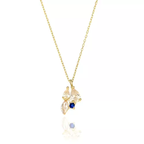 MARKİZ TAŞLI TASARIM KOLYE