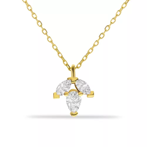 TAŞLI TASARIM KOLYE