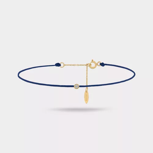 EVERBOND LACİVERT İP BİLEKLİK