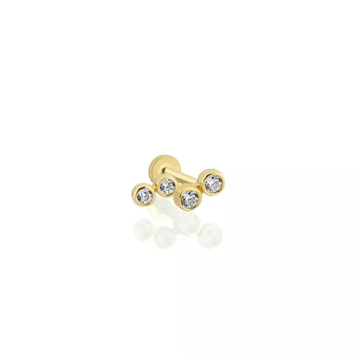 DÖRT TAŞLI TRAGUS KÜPE