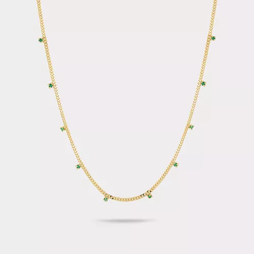 CHOKER ZÜMRÜT KOLYE