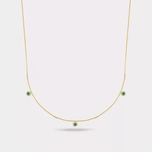 MERIDIAN ZÜMRÜT KOLYE