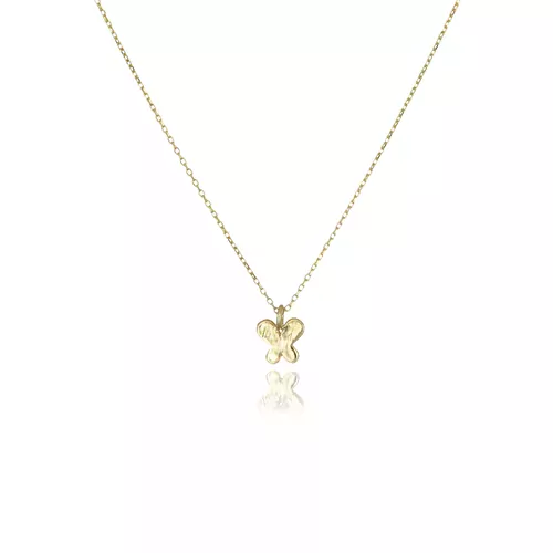 ALTIN MİNİMAL KELEBEK KOLYE