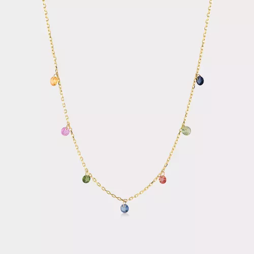 ENCHANTED DREAMSCAPE RENKLİ SAFİR KOLYE