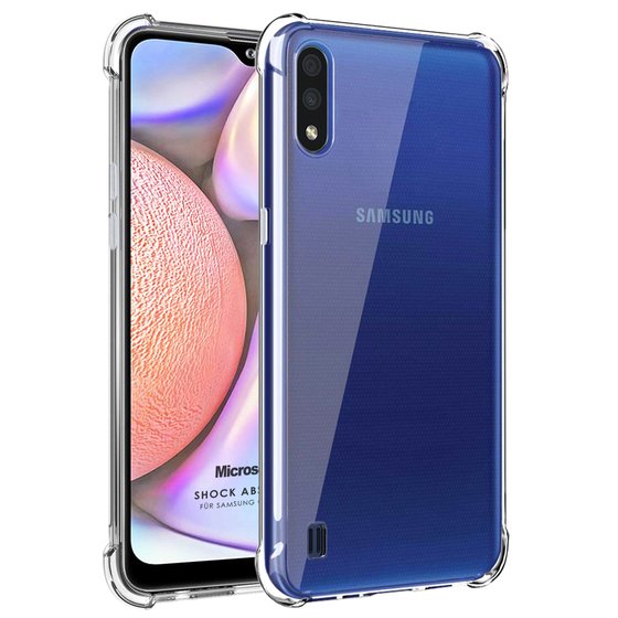 Microsonic Shock Absorbing Kılıf Samsung Galaxy A01 Şeffaf