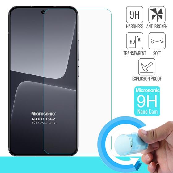 Microsonic Xiaomi Mi 13 Nano Glass Cam Ekran Koruyucu