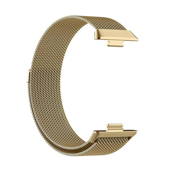 Microsonic Huawei Watch Fit 4 Milanese Loop Kordon Gold