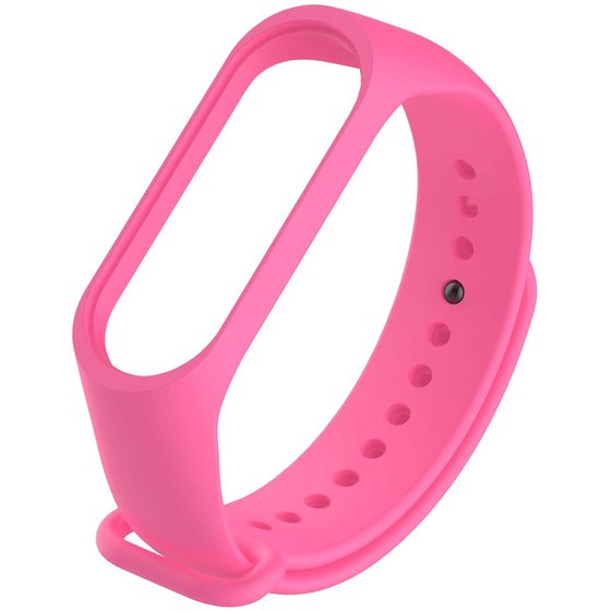 Microsonic Xiaomi Mi Band 3 / Mi Band 4 Silikon Kordon Pembe