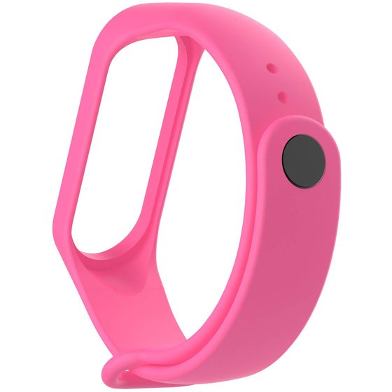 Microsonic Xiaomi Mi Band 3 / Mi Band 4 Silikon Kordon Pembe