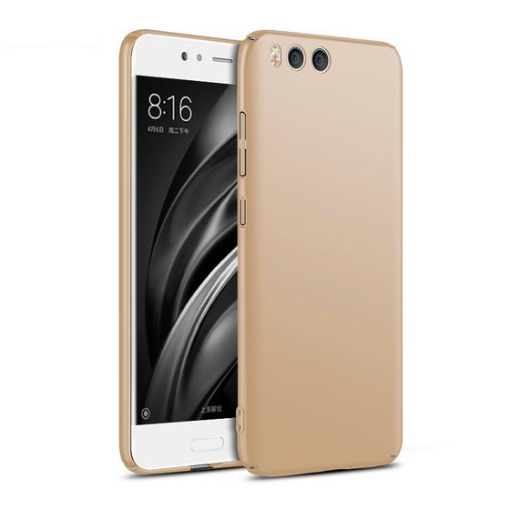 Microsonic Xiaomi Mi6 Kılıf Premium Slim Gold