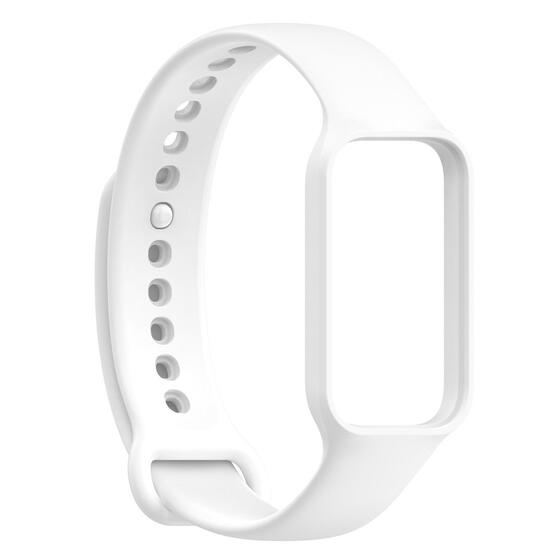 Microsonic Xiaomi Redmi Smart Band 2 Kordon, Silicone Sport Band Beyaz