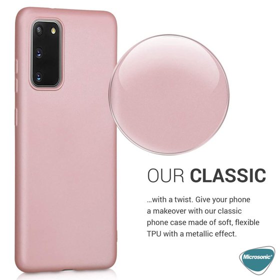 Microsonic Matte Silicone Samsung Galaxy A02s Kılıf Siyah