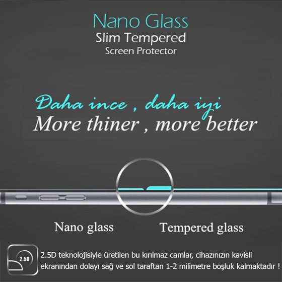 Microsonic Samsung Galaxy A33 5G Screen Protector Nano Glass Cam Ekran Koruyucu (3`lü Paket)