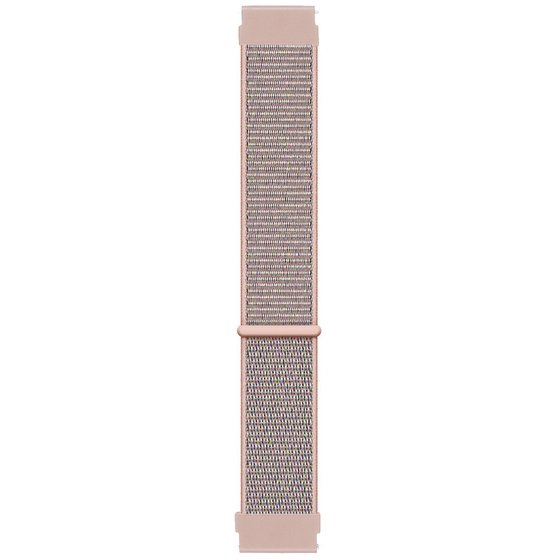 Microsonic Garmin Forerunner 55 Hasırlı Kordon Woven Sport Loop Rose Gold