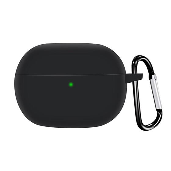 Microsonic Xiaomi Redmi Buds 6 Pro Kılıf Askılı Mat Silikon Siyah