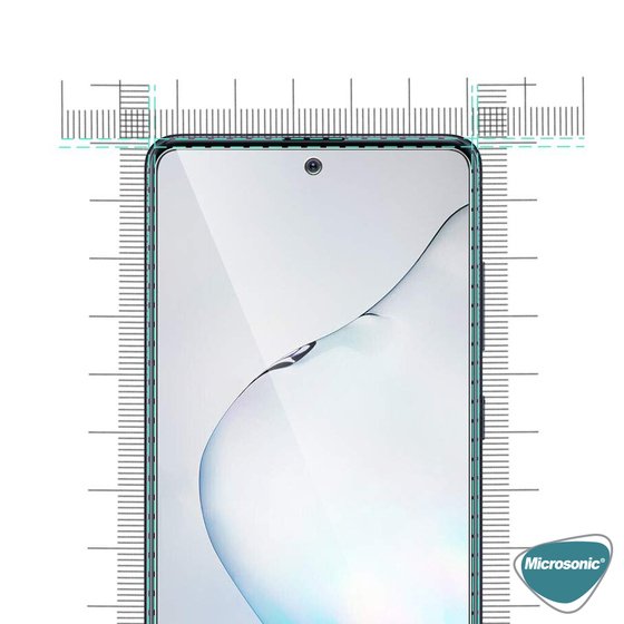 Microsonic Samsung Galaxy Note 20 Tempered Glass Cam Ekran Koruyucu