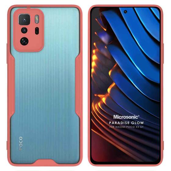 Microsonic Xiaomi Poco X3 GT Kılıf Paradise Glow Pembe