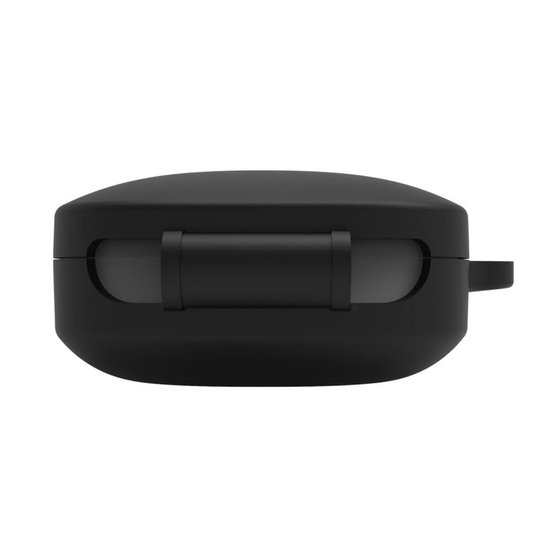 Microsonic Xiaomi Redmi Buds 6 Kılıf Askılı Mat Silikon Siyah