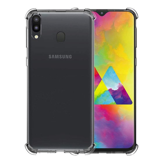 Microsonic Shock Absorbing Kılıf Samsung Galaxy M20 Şeffaf