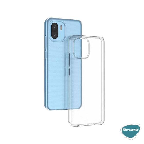 Microsonic Xiaomi Redmi A1 Kılıf Transparent Soft Şeffaf