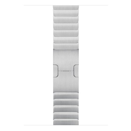 Microsonic Apple Watch SE 40mm Kordon Link Bracelet Band Gümüş