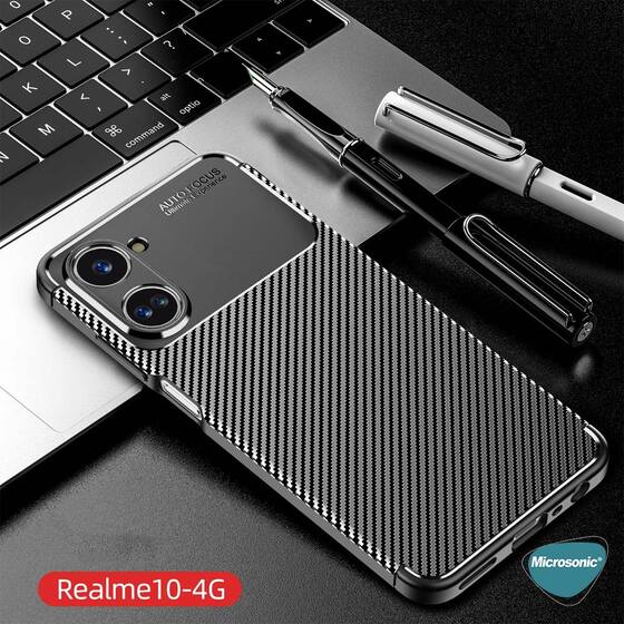 Microsonic Realme Note 60 Kılıf Legion Series Siyah