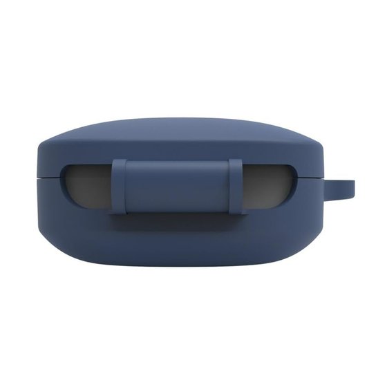 Microsonic Xiaomi Redmi Buds 6 Kılıf Askılı Mat Silikon Lacivert
