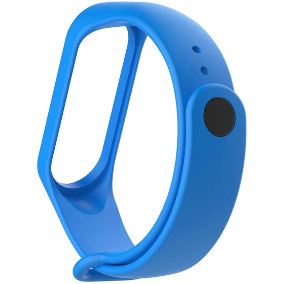 Microsonic Xiaomi Mi Band 3 / Mi Band 4 Silikon Kordon Mavi