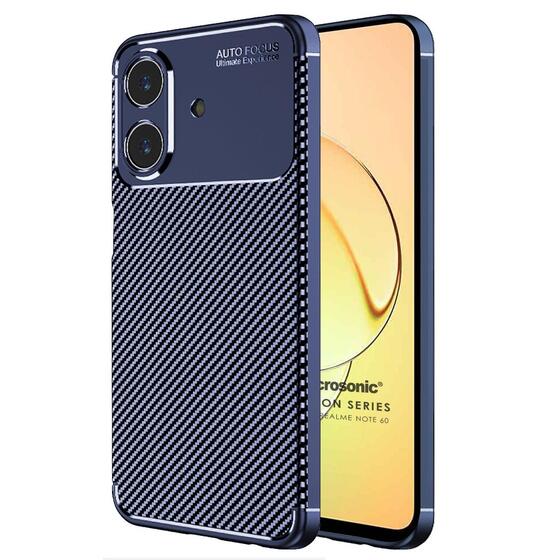 Microsonic Realme Note 60 Kılıf Legion Series Lacivert