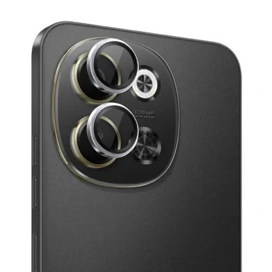 Microsonic TECNO Spark 30 5G Tekli Kamera Lens Koruma Camı Gümüş
