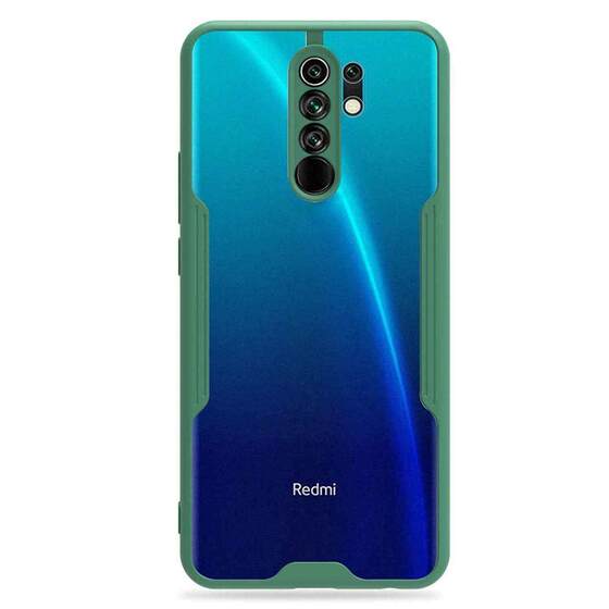 Microsonic Xiaomi Redmi 9 Kılıf Paradise Glow Yeşil