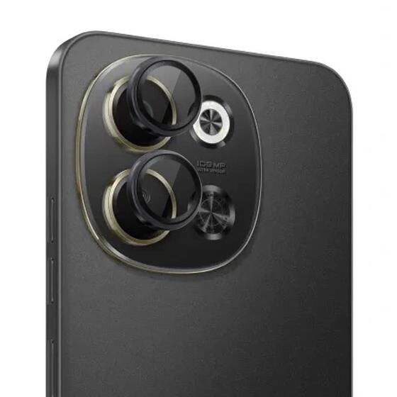 Microsonic TECNO Spark 30 5G Tekli Kamera Lens Koruma Camı Siyah