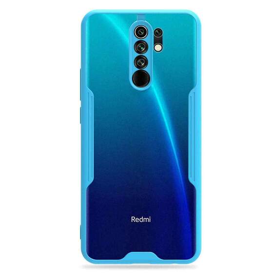 Microsonic Xiaomi Redmi 9 Kılıf Paradise Glow Turkuaz