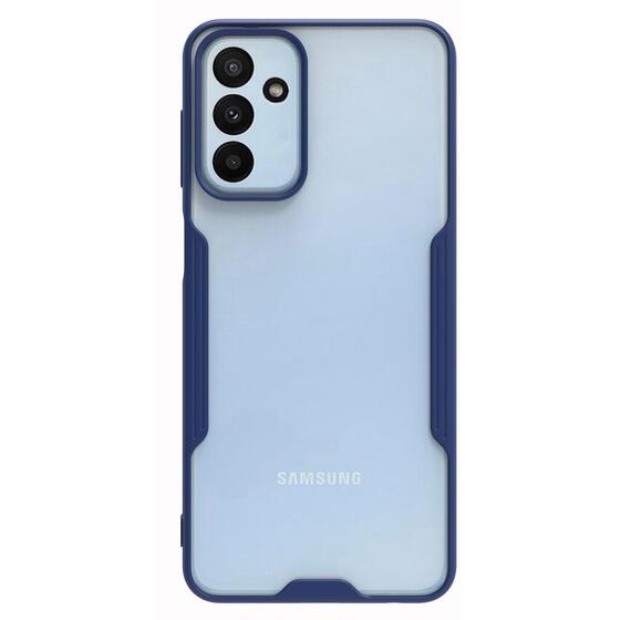 Microsonic Samsung Galaxy M13 Kılıf Paradise Glow Lacivert