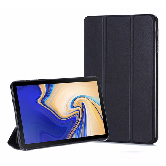 Microsonic Samsung Galaxy Tab A 10.5'' T590 Smart Case ve arka Kılıf Siyah