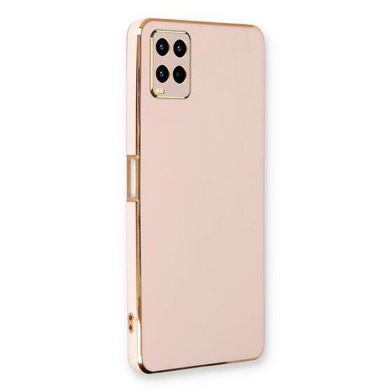 Microsonic Oppo A54 4G Kılıf Olive Plated Pembe