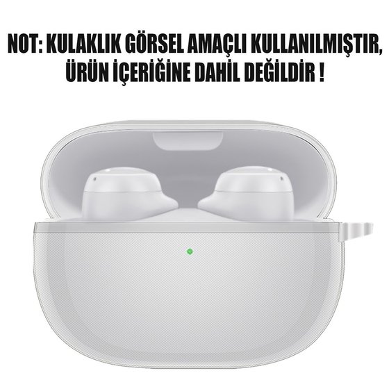 Microsonic Xiaomi Redmi Buds 6 Pro Kılıf Transparent Clear Soft Şeffaf