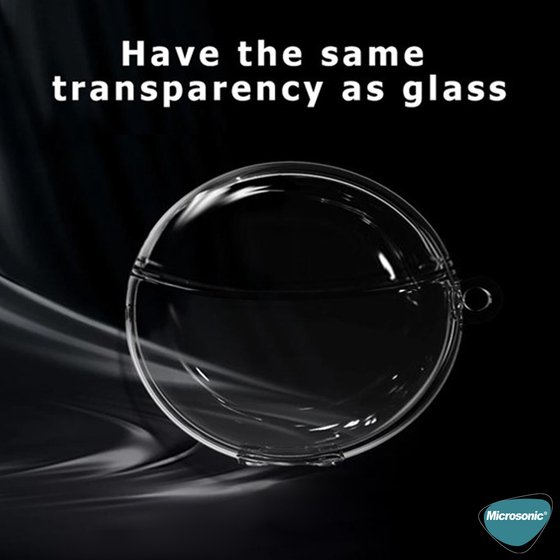 Microsonic Xiaomi Redmi Buds 6 Pro Kılıf Transparent Clear Soft Şeffaf