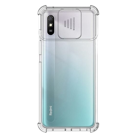 Microsonic Xiaomi Redmi 9A Kılıf Chill Crystal Şeffaf